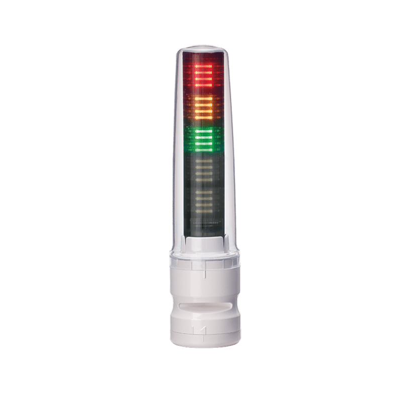 Patlite LS7-302FBWH-RYGNN-FB207 70mm, 3-Tier Enclosed Signal Tower, Continuous Light, Flashing/buzzer. Off-white body, Direct Mount, Flying Leads, LED colors: Red, Amber, Green Patlite LS7-302FBWH-RYGNN-FB207 70mm, 3-Tier Enclosed Signal Tower, Continuous Light, Flashing/buzzer. Off-white body, Direct Mount, Flying Leads, LED colors: Red, Amber, Green