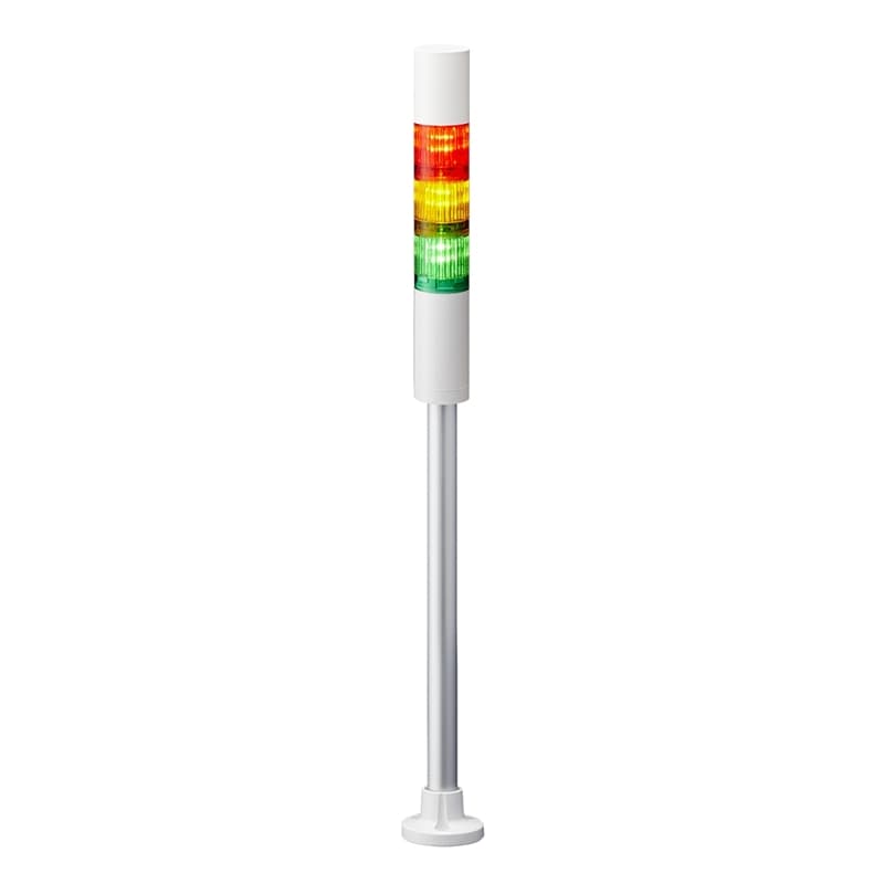 Patlite LR4-302PJBW-RYG 40mm diameter UL CE IP65 24V DC, Pole Mount/Cable, Flashing/Buzzer, Off-white, Red/Amber/Green Module Patlite LR4-302PJBW-RYG 40mm diameter UL CE IP65 24V DC, Pole Mount/Cable, Flashing/Buzzer, Off-white, Red/Amber/Green Module