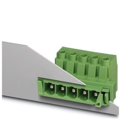 Phoenix Contact 1703409 Feed-through connector, nominal cross section: 16 mm², color: green, nominal current: 76 A, rated voltage (III/2): 1000 V, contact surface: Silver, type of contact: Male connector, number of potentials: 5, number of rows: 1, number of positions: 5, numbe Phoenix Contact 1703409 Feed-through connector, nominal cross section: 16 mm², color: green, nominal current: 76 A, rated voltage (III/2): 1000 V, contact surface: Silver, type of contact: Male connector, number of potentials: 5, number of rows: 1, number of positions: 5, numbe