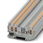 Phoenix Contact 3210198 Disconnect terminal block, nom. voltage: 400 V, nominal current: 20 A, connection method: Push-in connection, cross section: 0.14 mm² - 4 mm², AWG: 26 - 12, length: 74 mm, width: 5.2 mm, color: gray, mounting: NS 35/7,5, NS 35/15 Phoenix Contact 3210198 Disconnect terminal block, nom. voltage: 400 V, nominal current: 20 A, connection method: Push-in connection, cross section: 0.14 mm² - 4 mm², AWG: 26 - 12, length: 74 mm, width: 5.2 mm, color: gray, mounting: NS 35/7,5, NS 35/15