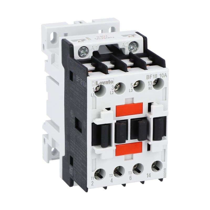 Lovato Electric BF1810A024 BF1810A024 Lovato - Three-pole contactor, IEC operating current Ie (AC3) = 18A, AC coil 50/60Hz, 24VAC, 1NO auxiliary contact Lovato Electric BF1810A024 BF1810A024 Lovato - Three-pole contactor, IEC operating current Ie (AC3) = 18A, AC coil 50/60Hz, 24VAC, 1NO auxiliary contact