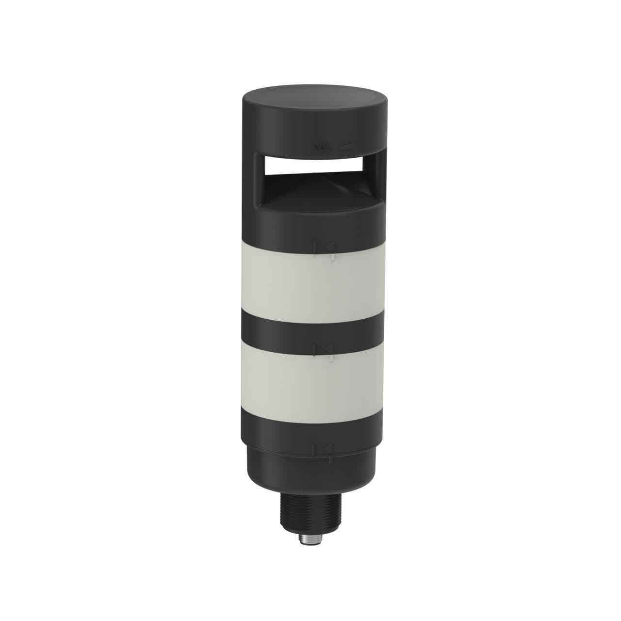 Banner TL70ORALQ TL70 Tower Light, Black Housing: 2-Color Loud Audible Indicator; Voltage: 12-30 V dc; Environmental Rating: IP65; Input: Bimodal; Colors: Orange Red; 5-pin M12 Integral QD Banner TL70ORALQ TL70 Tower Light, Black Housing: 2-Color Loud Audible Indicator; Voltage: 12-30 V dc; Environmental Rating: IP65; Input: Bimodal; Colors: Orange Red; 5-pin M12 Integral QD