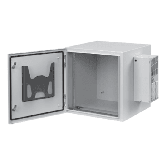 Hoffman PTRS242424G4A ProTek Single-Door, Type 4, 4X, 12, 24.09x23.62x24.02, Lt Gray, Steel, Solid, AC Hoffman PTRS242424G4A ProTek Single-Door, Type 4, 4X, 12, 24.09x23.62x24.02, Lt Gray, Steel, Solid, AC