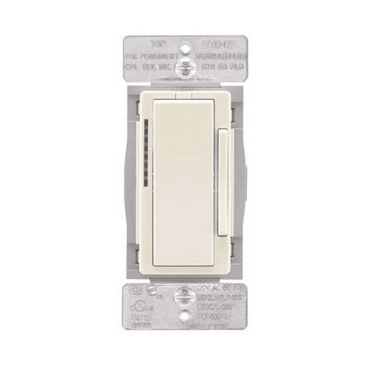 Eaton WACD-LA-SP-L WACD-LA-SP-L Eaton - Eaton Wi-Fi smart dimmer, Flush, 120V, Back and side wire, Light Almond, Single-pole, Three-way, 32°F to 104°F (0°C to 40°C), Single-phase, Multi-location, PC/PBT, WFD30, WiFi Eaton WACD-LA-SP-L WACD-LA-SP-L Eaton - Eaton Wi-Fi smart dimmer, Flush, 120V, Back and side wire, Light Almond, Single-pole, Three-way, 32°F to 104°F (0°C to 40°C), Single-phase, Multi-location, PC/PBT, WFD30, WiFi