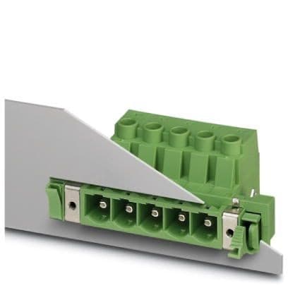 Phoenix Contact 1703661 Feed-through connector, nominal cross section: 16 mm², color: green, nominal current: 76 A, rated voltage (III/2): 1000 V, contact surface: Silver, type of contact: Male connector, number of potentials: 7, number of rows: 1, number of positions: 7, numbe Phoenix Contact 1703661 Feed-through connector, nominal cross section: 16 mm², color: green, nominal current: 76 A, rated voltage (III/2): 1000 V, contact surface: Silver, type of contact: Male connector, number of potentials: 7, number of rows: 1, number of positions: 7, numbe