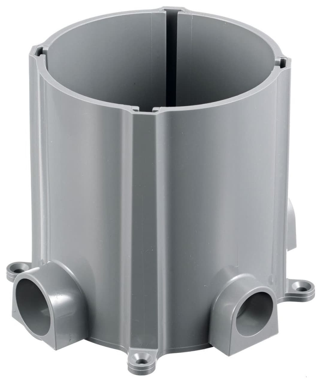 Hubbell PFB1 Concrete Floorboxes, Flush, Round PVC Box, 3.00" Minimum Depth of Pour ; Concrete cover, conduit reducers and conduit hub plugs included ; Economical, easy to install, in-floor delivery system for open plan spaces ; Universal Cover mounts eliminate the n Hubbell PFB1 Concrete Floorboxes, Flush, Round PVC Box, 3.00" Minimum Depth of Pour ; Concrete cover, conduit reducers and conduit hub plugs included ; Economical, easy to install, in-floor delivery system for open plan spaces ; Universal Cover mounts eliminate the n