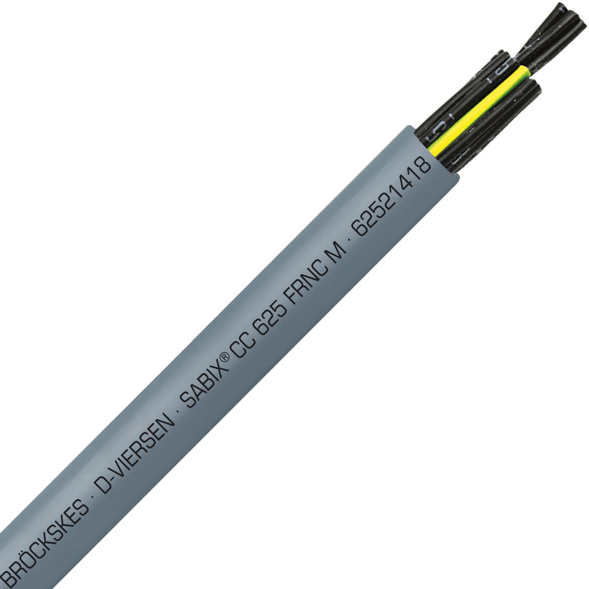 SAB 62521418 SABIX CC 625 FRNC M - 14 AWG/18c, halogen-free flame retardant flexible control cable, UL, CSA, CE, RoHS SAB 62521418 SABIX CC 625 FRNC M - 14 AWG/18c, halogen-free flame retardant flexible control cable, UL, CSA, CE, RoHS