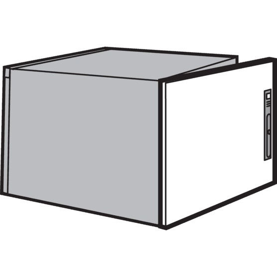 Hoffman PDS5A8R Doors for Rear of ProLine Sloped Tops, fits 682x800mm, Painted Hoffman PDS5A8R Doors for Rear of ProLine Sloped Tops, fits 682x800mm, Painted