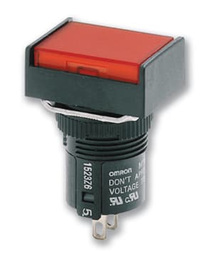 Omron A16-TYM-2 A16 - 16 mm Pushbutton Switch Omron A16-TYM-2 A16 - 16 mm Pushbutton Switch