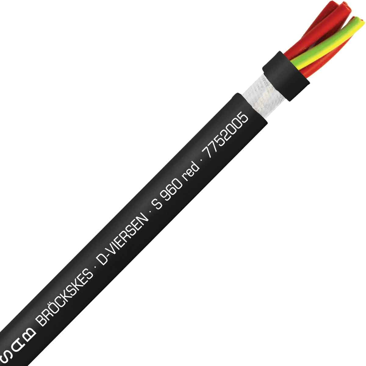 SAB 7752005 S 960 - 20 AWG/5c, oil resistant continuous flex PVC control cable for small bending radius, UL, CSA, CE, RoHS SAB 7752005 S 960 - 20 AWG/5c, oil resistant continuous flex PVC control cable for small bending radius, UL, CSA, CE, RoHS