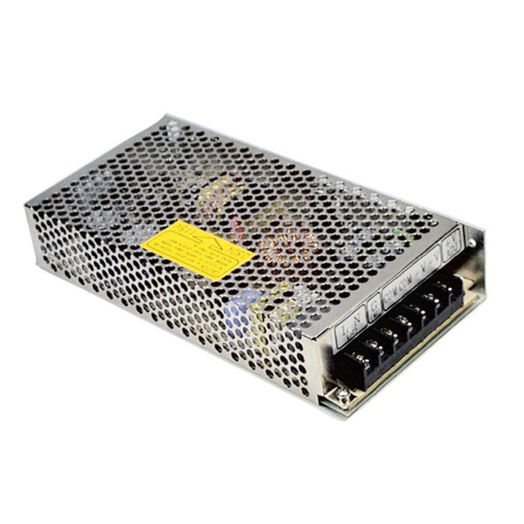 MEAN WELL S-100F-5 AC-DC Enclosed power supply; Output +5Vdc at 20A; S-100F-5 is succeeded by LRS-100-5. MEAN WELL S-100F-5 AC-DC Enclosed power supply; Output +5Vdc at 20A; S-100F-5 is succeeded by LRS-100-5.