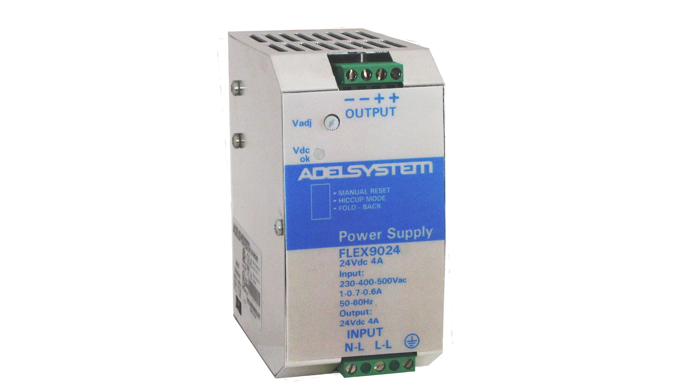 Sprecher + Schuh FLEX9024A Sprecher + Schuh FLEX9024A - Adel Flex Power Supply, Selectable Input 115/230V AC-24V DC, 5A, 1 Phase Sprecher + Schuh FLEX9024A Sprecher + Schuh FLEX9024A - Adel Flex Power Supply, Selectable Input 115/230V AC-24V DC, 5A, 1 Phase