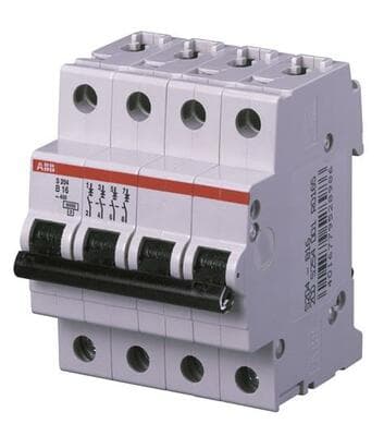 ABB Control 2CDS254001R0065 2CDS254001R0065 ABB Control - S204-B6 Miniature Circuit Breaker - 4P - B - 6 A ABB Control 2CDS254001R0065 2CDS254001R0065 ABB Control - S204-B6 Miniature Circuit Breaker - 4P - B - 6 A