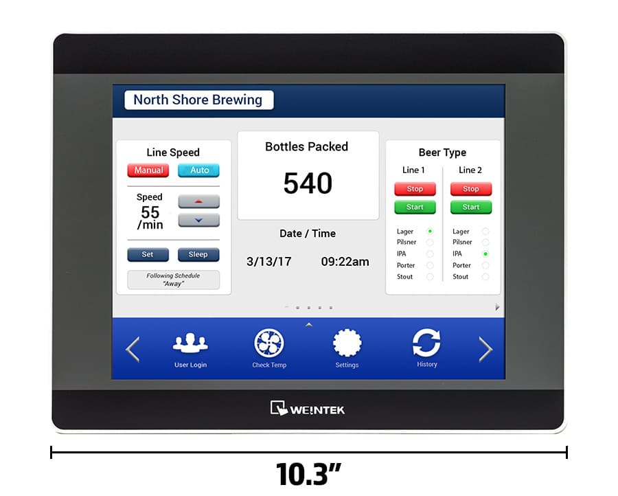 Maple Systems CMT3090 9.7" Smart HMI, 2 Ethernet Ports, 1 USB Port, 2 Serial Ports, CANBus, EasyAccess 2.0 License Included Maple Systems CMT3090 9.7" Smart HMI, 2 Ethernet Ports, 1 USB Port, 2 Serial Ports, CANBus, EasyAccess 2.0 License Included
