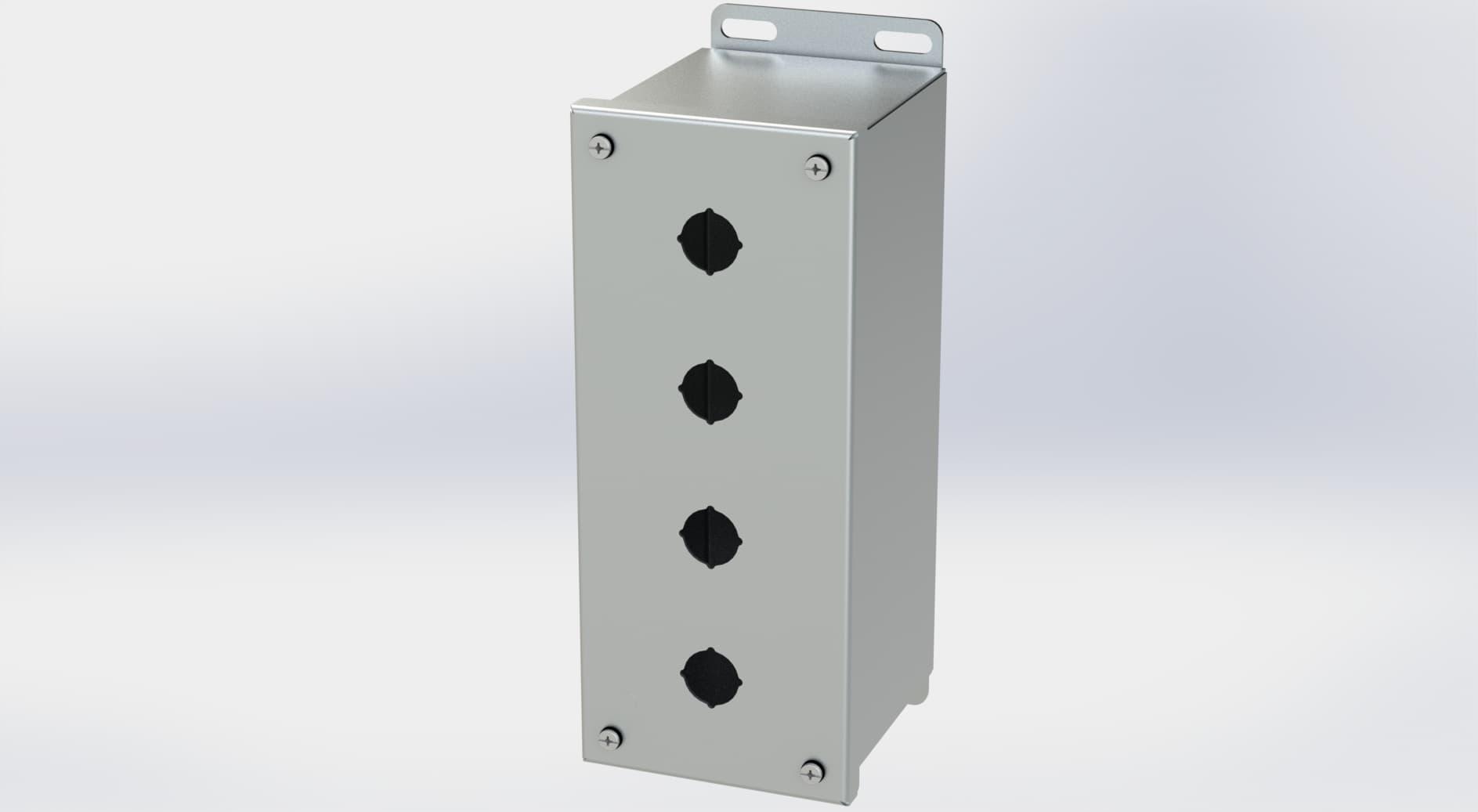 Saginaw Control SCE-4PBXSS6I S.S. PBX Enclosure, Height:10.00", Width:4.00", Depth:4.75", #4 brushed finish on all exterior surfaces. Saginaw Control SCE-4PBXSS6I S.S. PBX Enclosure, Height:10.00", Width:4.00", Depth:4.75", #4 brushed finish on all exterior surfaces.