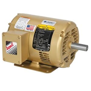 Baldor Electric Company EM31108 Motor, Alternating Current; General Purpose; 1/2HP; 56 Frame Size; 1800 Sync RPM; 230/460 Voltage; AC; ODP Enclosure; NEMA Frame Profile; Three Phase; 60 Hertz; Foot Mounted; Base; 5/8" Shaft Diameter; 3-1/2" Base to Center of Shaft; 11-3/4" Overall Lengt Baldor Electric Company EM31108 Motor, Alternating Current; General Purpose; 1/2HP; 56 Frame Size; 1800 Sync RPM; 230/460 Voltage; AC; ODP Enclosure; NEMA Frame Profile; Three Phase; 60 Hertz; Foot Mounted; Base; 5/8" Shaft Diameter; 3-1/2" Base to Center of Shaft; 11-3/4" Overall Lengt