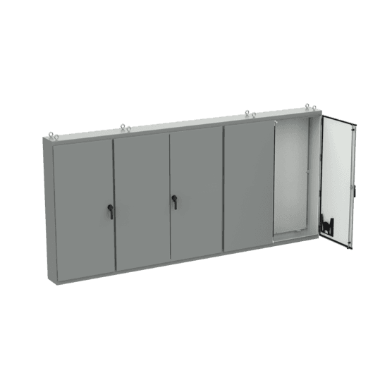 Hoffman A86M5E20 Free-Stand, Multi-Door, Type 12, 86.12x187.00x20.12, Steel Hoffman A86M5E20 Free-Stand, Multi-Door, Type 12, 86.12x187.00x20.12, Steel