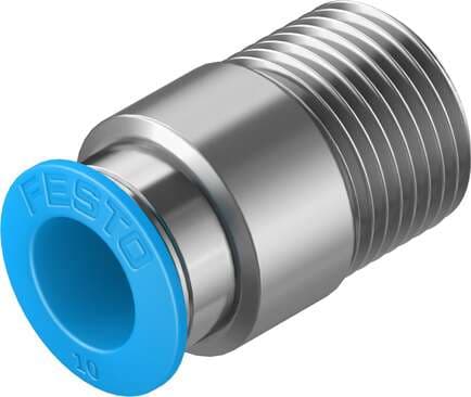 Festo 153019 push-in fitting QS-3/8-10-I male thread with internal hexagon socket. Size: Standard, Nominal size: 6,3 mm, Type of seal on screw-in stud: coating, Assembly position: Any, Container size: 10 Festo 153019 push-in fitting QS-3/8-10-I male thread with internal hexagon socket. Size: Standard, Nominal size: 6,3 mm, Type of seal on screw-in stud: coating, Assembly position: Any, Container size: 10