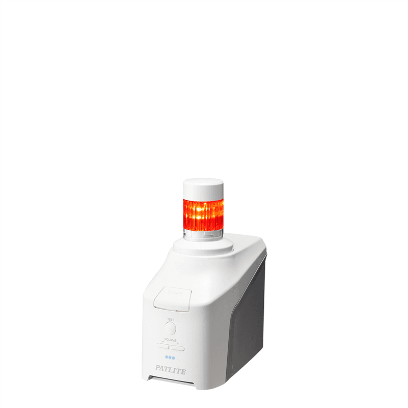 Patlite NHV4-1-R 40mm Network Monitoring Signal Tower with Ethernet, E-Mail Detection, MP3, supports SNMP, HTTP, PNS; Red LED Patlite NHV4-1-R 40mm Network Monitoring Signal Tower with Ethernet, E-Mail Detection, MP3, supports SNMP, HTTP, PNS; Red LED