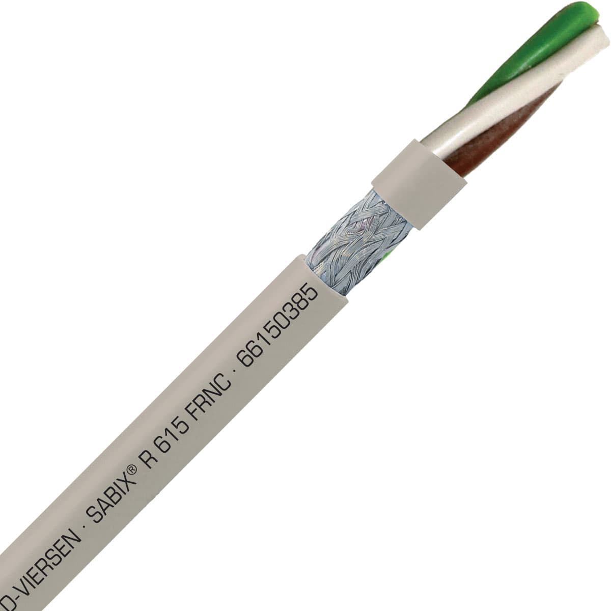 SAB 66150385 SABIX R 615 FRNC - 16 AWG/3c, shielded halogen-free flame retardant rail data cable, CE, RoHS SAB 66150385 SABIX R 615 FRNC - 16 AWG/3c, shielded halogen-free flame retardant rail data cable, CE, RoHS