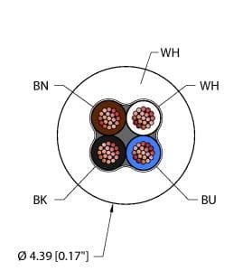 Turck WHT,TPV,4X22 WHT,TPV,4X22 Turck - WHT,TPV,4X22 Washdown Cable, Reelfast™ Bulk Cable Turck WHT,TPV,4X22 WHT,TPV,4X22 Turck - WHT,TPV,4X22 Washdown Cable, Reelfast™ Bulk Cable
