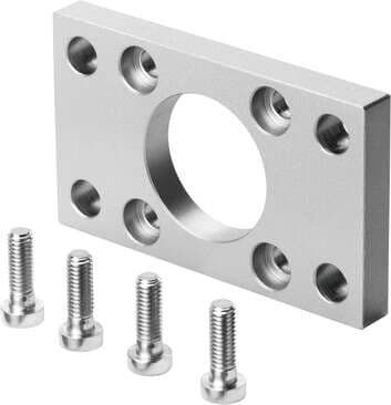 Festo 174382 flange mounting FNC-125 Size: 125, Conforms to standard: ISO 15552 (previously also VDMA 24652, ISO 6431, NF E49 003.1, UNI 10290), Corrosion resistance classification CRC: 1 - Low corrosion stress, Ambient temperature: -40 - 150 °C, Product weight: 3775 Festo 174382 flange mounting FNC-125 Size: 125, Conforms to standard: ISO 15552 (previously also VDMA 24652, ISO 6431, NF E49 003.1, UNI 10290), Corrosion resistance classification CRC: 1 - Low corrosion stress, Ambient temperature: -40 - 150 °C, Product weight: 3775