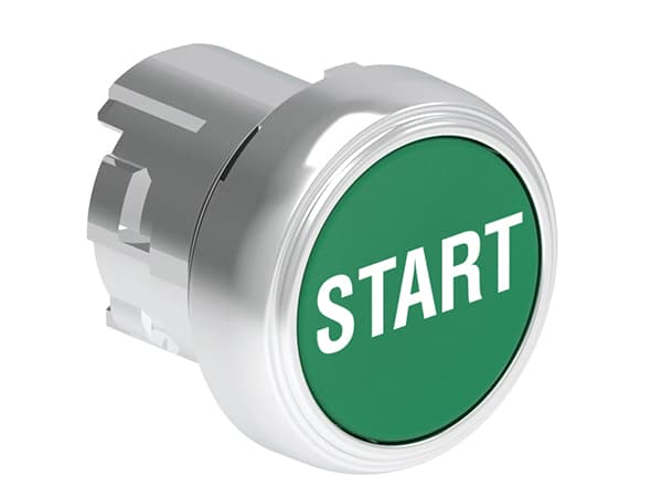 Lovato Electric LPSB1163 LPSB1163 Lovato - Pushbutton actuator, spring return, with symbol dia: 22mm Platinum series metal, flush, START/Green Lovato Electric LPSB1163 LPSB1163 Lovato - Pushbutton actuator, spring return, with symbol dia: 22mm Platinum series metal, flush, START/Green