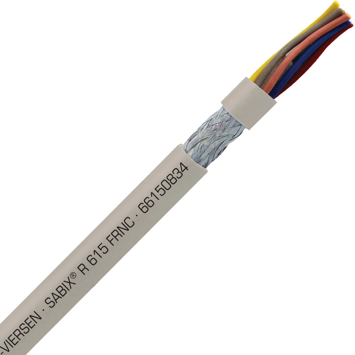 SAB 66150834 SABIX R 615 FRNC - 22 AWG/8c, shielded halogen-free flame retardant rail data cable, CE, RoHS SAB 66150834 SABIX R 615 FRNC - 22 AWG/8c, shielded halogen-free flame retardant rail data cable, CE, RoHS
