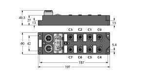 Turck FDNL-L0800-T FDNL-L0800-T Turck - FDNL-L0800-T I/O Module for DeviceNet, 8 digital npn/pnp inputs Turck FDNL-L0800-T FDNL-L0800-T Turck - FDNL-L0800-T I/O Module for DeviceNet, 8 digital npn/pnp inputs