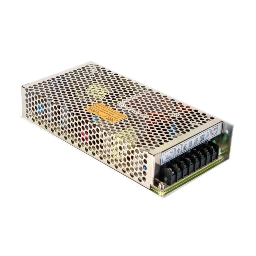 MEAN WELL RD-125-1224 AC-DC Dual output enclosed power supply; Output 12Vdc at 7A +24Vdc at 5A; free air convection MEAN WELL RD-125-1224 AC-DC Dual output enclosed power supply; Output 12Vdc at 7A +24Vdc at 5A; free air convection