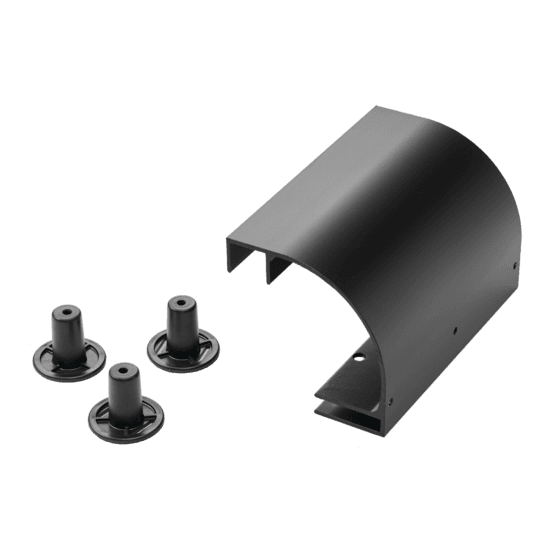 Hoffman LSRDBLK Stringer Radius Drop Kit, Black, Aluminum Hoffman LSRDBLK Stringer Radius Drop Kit, Black, Aluminum