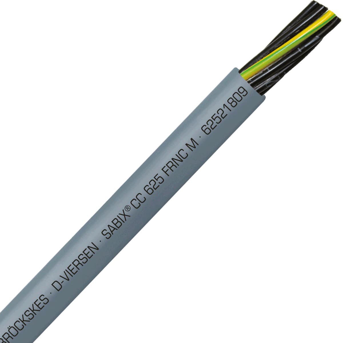 SAB 62521809 SABIX CC 625 FRNC M - 18 AWG/9c, halogen-free flame retardant flexible control cable, UL, CSA, CE, RoHS SAB 62521809 SABIX CC 625 FRNC M - 18 AWG/9c, halogen-free flame retardant flexible control cable, UL, CSA, CE, RoHS