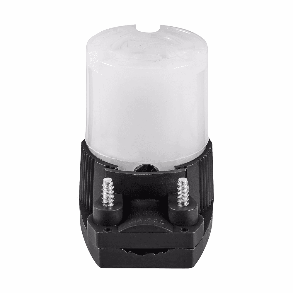 Eaton CWL515CAN CWL515CAN Eaton - Eaton safety grip locking connector, #16-12 AWG, 15A, Industrial, 125V, Back wiring, Black, white, Angled safety grip, L5-15, Two-pole, Three-wire, Nylon, 0.3 to 0.65 in, -40° to 60°C Eaton CWL515CAN CWL515CAN Eaton - Eaton safety grip locking connector, #16-12 AWG, 15A, Industrial, 125V, Back wiring, Black, white, Angled safety grip, L5-15, Two-pole, Three-wire, Nylon, 0.3 to 0.65 in, -40° to 60°C