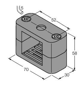Turck BSS-CP40 BSS-CP40 Turck - BSS-CP40 Accessories, Mounting Clamp Turck BSS-CP40 BSS-CP40 Turck - BSS-CP40 Accessories, Mounting Clamp