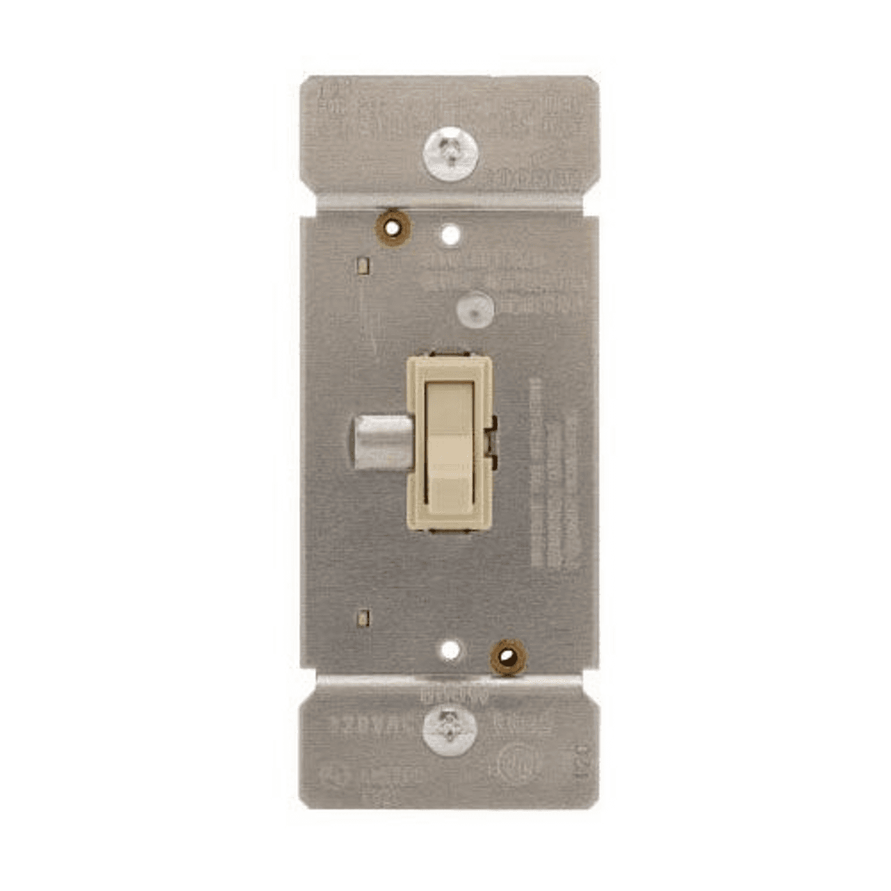 Eaton TI061-V TI061-V Eaton - Eaton toggle dimmer, Power Failure Mode, Non-preset, Flush, 120V, Wire leads, Maintained, Ivory, Indoor, 60 Hz, Incandescent, halogen, 1-pole, 3-way, 1-phase, Polycarbonate, 600W Eaton TI061-V TI061-V Eaton - Eaton toggle dimmer, Power Failure Mode, Non-preset, Flush, 120V, Wire leads, Maintained, Ivory, Indoor, 60 Hz, Incandescent, halogen, 1-pole, 3-way, 1-phase, Polycarbonate, 600W