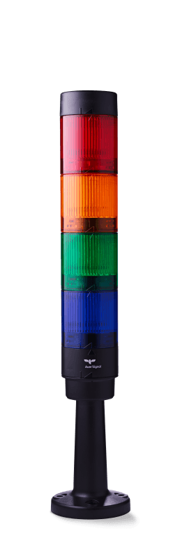 Auer Signal CT5-Q05 CT5-Q05, Signal Tower CT5, 24 V DC preconfigured: CT5DC LED steady light red, CT5DC LED steady light amber, CT5DC LED steady light green, CT5DC LED steady light blue, CT5KR1 Tube base, 100 mm, plastic tube with integrated foot Auer Signal CT5-Q05 CT5-Q05, Signal Tower CT5, 24 V DC preconfigured: CT5DC LED steady light red, CT5DC LED steady light amber, CT5DC LED steady light green, CT5DC LED steady light blue, CT5KR1 Tube base, 100 mm, plastic tube with integrated foot