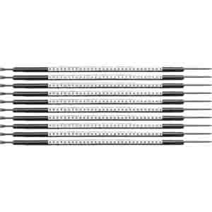 Brady Corp SCNC-05 Clipsleeve Wire Marker Size 05; Nylon; 0 to 9 Legend; Black On White; 10/Pack Brady Corp SCNC-05 Clipsleeve Wire Marker Size 05; Nylon; 0 to 9 Legend; Black On White; 10/Pack