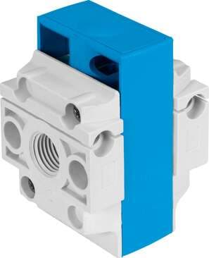 Festo 3563687 on-off valve HE-1/4-DB-MINI Series: DB, Size: Mini, Grid dimension: 44 mm, Design structure: On/off valve, Type of actuation: manual Festo 3563687 on-off valve HE-1/4-DB-MINI Series: DB, Size: Mini, Grid dimension: 44 mm, Design structure: On/off valve, Type of actuation: manual