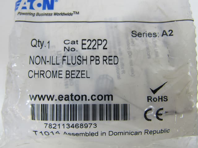 E22P2 Part Image. Manufactured by Eaton.