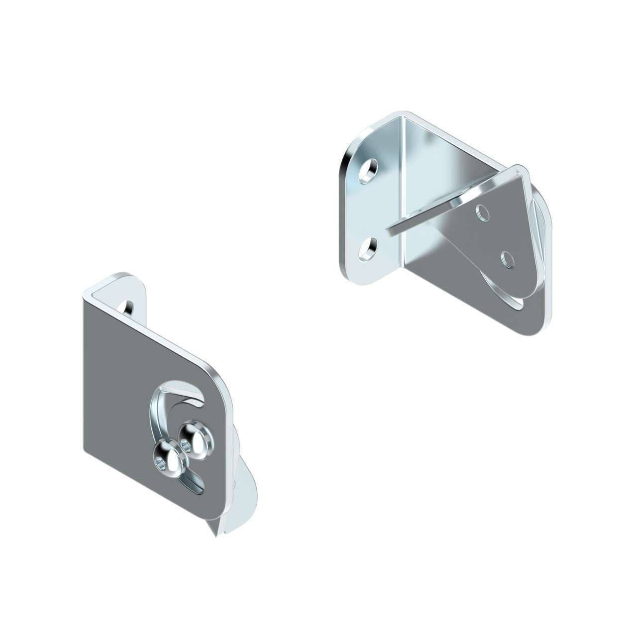 Banner SMBPVA9 Bracket: Pair of 2-piece swivel brackets; Mount directly to sensor or to PVD/PVA protective brackets; Designed for mounting sensor to look down or at an angle +/-90 degree Banner SMBPVA9 Bracket: Pair of 2-piece swivel brackets; Mount directly to sensor or to PVD/PVA protective brackets; Designed for mounting sensor to look down or at an angle +/-90 degree