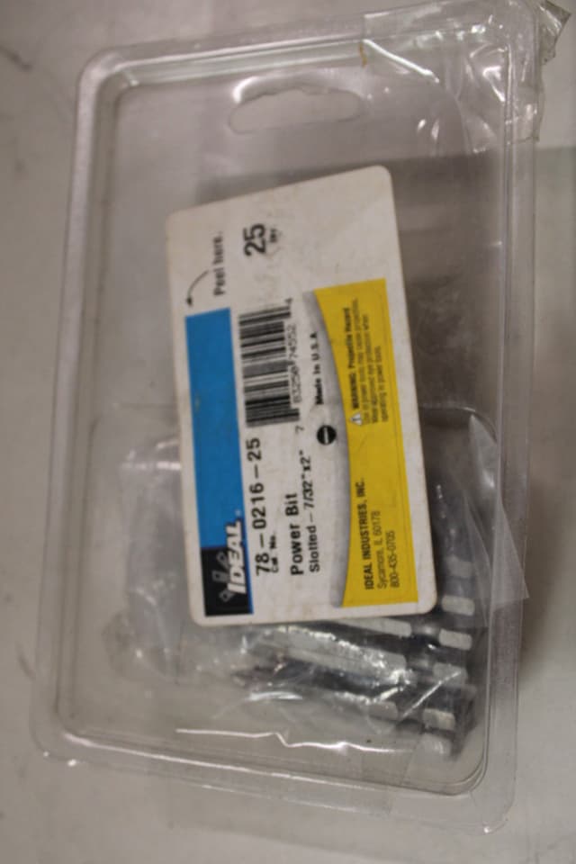 78-0216-25 Part Image. Manufactured by Ideal Industries.