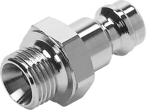 Festo 3492 quick coupling plug KS3-1/8-A For self-closing quick coupling connectors. Nominal size: 4,95 mm, Operating pressure complete temperature range: -0,95 - 12 bar, Standard nominal flow rate: 563 l/min, Operating medium: Compressed air in accordance with ISO8 Festo 3492 quick coupling plug KS3-1/8-A For self-closing quick coupling connectors. Nominal size: 4,95 mm, Operating pressure complete temperature range: -0,95 - 12 bar, Standard nominal flow rate: 563 l/min, Operating medium: Compressed air in accordance with ISO8