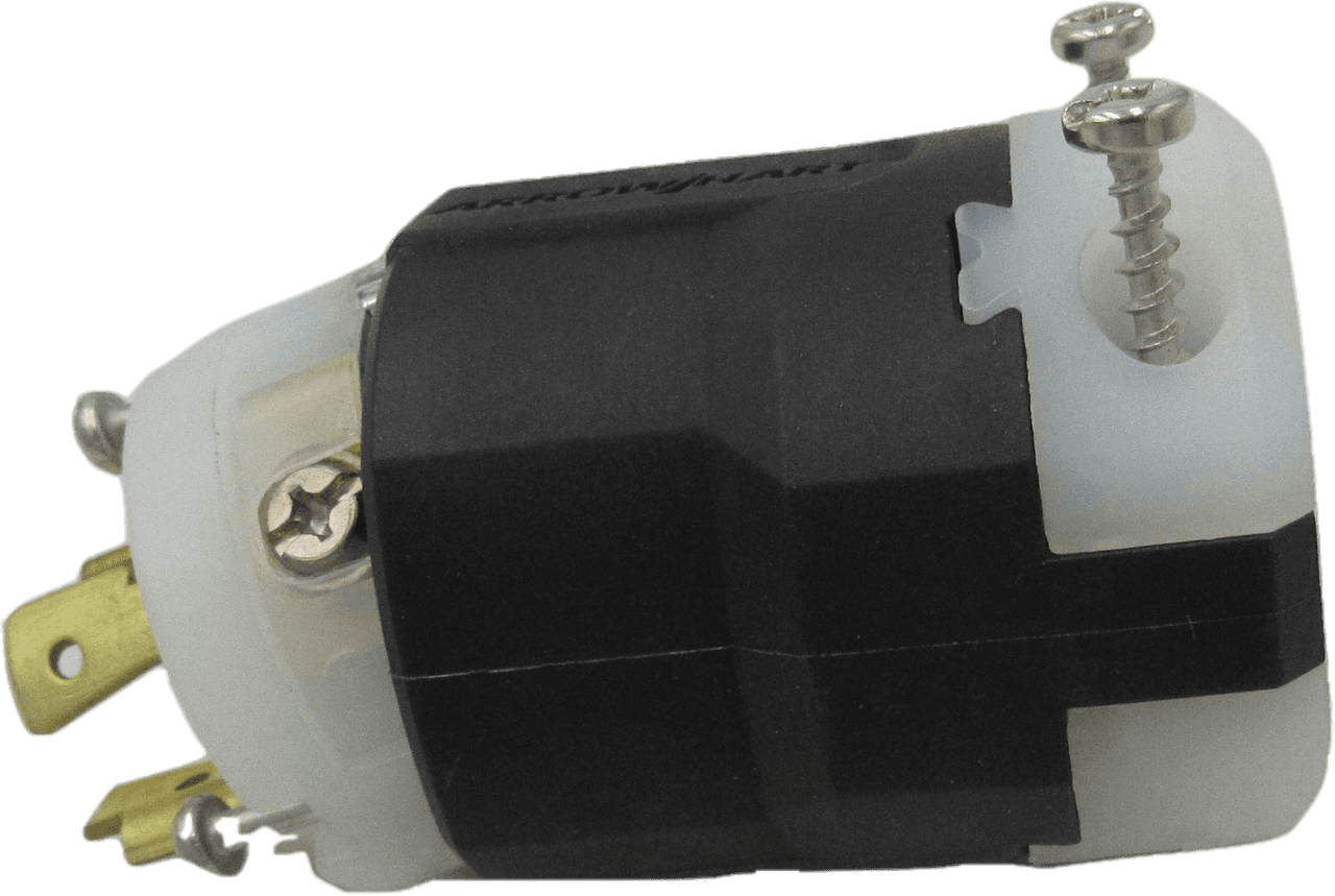 Eaton AHL720P 277 VAC, 20 A, 0.38 to 1" Cord, 2-Pole, 3-Wire, NEMA L7-20P, Black/White Nylon/Brass, Grounding, Ultra Grip, Polarized, Straight Eaton AHL720P 277 VAC, 20 A, 0.38 to 1" Cord, 2-Pole, 3-Wire, NEMA L7-20P, Black/White Nylon/Brass, Grounding, Ultra Grip, Polarized, Straight