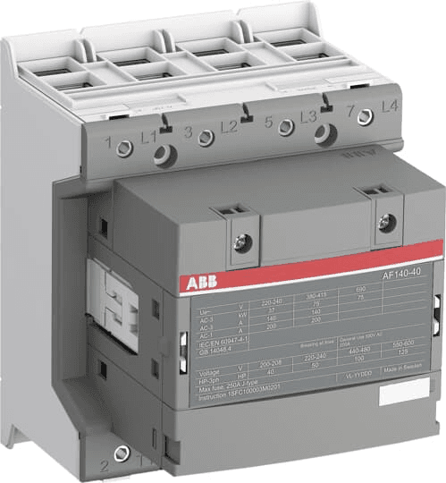 ABB Control AF140-40-00-13 AF140-40-00-13 ABB Control - CONTACTOR AF140 4P 100-250V ABB Control AF140-40-00-13 AF140-40-00-13 ABB Control - CONTACTOR AF140 4P 100-250V