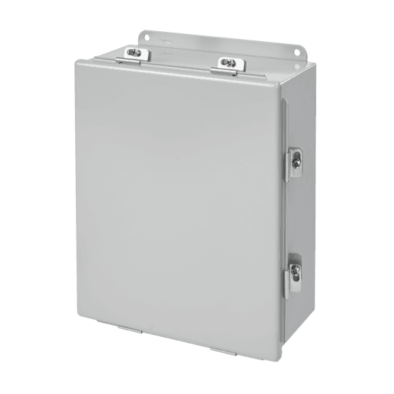 Hoffman A1614CHNF Continuous Hinge with Clamps, Type 4, 16.00x14.00x6.00, Gray, Steel Hoffman A1614CHNF Continuous Hinge with Clamps, Type 4, 16.00x14.00x6.00, Gray, Steel