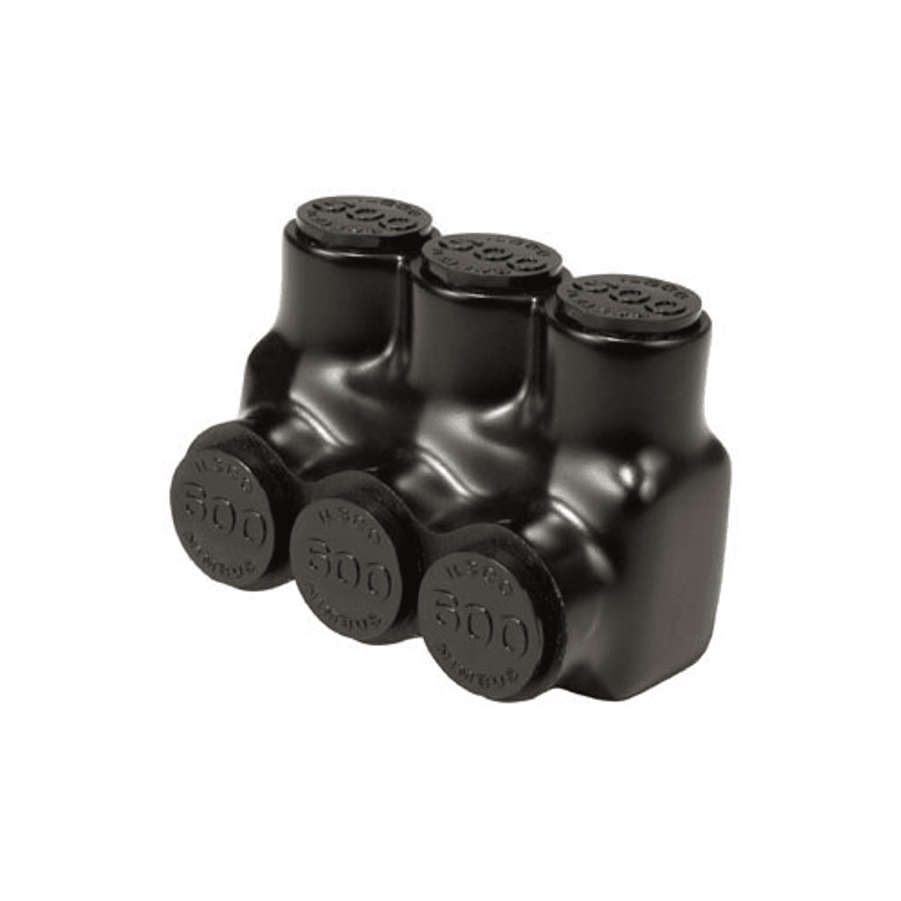 Ilsco PBTS-3-4 600 V, 14 to 4 AWG, Plastisol Insulated Aluminum, 3-Port, 1-Side Entry Ilsco PBTS-3-4 600 V, 14 to 4 AWG, Plastisol Insulated Aluminum, 3-Port, 1-Side Entry