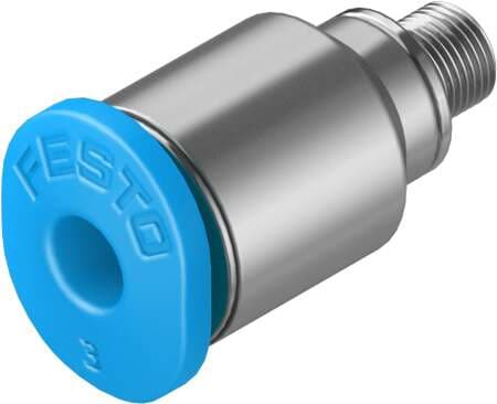Festo 153312 push-in fitting QSM-M3-3-I male thread with internal hexagon socket. Size: Mini, Nominal size: 1,6 mm, Type of seal on screw-in stud: Sealing ring, Assembly position: Any, Container size: 10 Festo 153312 push-in fitting QSM-M3-3-I male thread with internal hexagon socket. Size: Mini, Nominal size: 1,6 mm, Type of seal on screw-in stud: Sealing ring, Assembly position: Any, Container size: 10