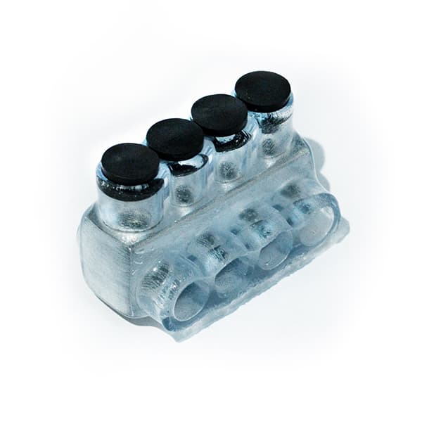 NSI Industries IPL4-4CB IPL4-4CB NSI - POLARIS Vision Tap Clear 4-14 AWG POLARIS INSULATED MULTI-TAP CONN 4 PORT (SINGLE SIDED ENTRY) In Bag NSI Industries IPL4-4CB IPL4-4CB NSI - POLARIS Vision Tap Clear 4-14 AWG POLARIS INSULATED MULTI-TAP CONN 4 PORT (SINGLE SIDED ENTRY) In Bag
