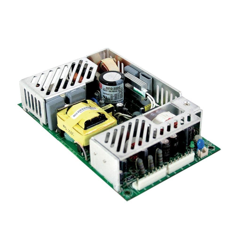 MEAN WELL MPT-200D AC-DC Triple output Medical Open frame power supply; Output 5Vdc at 24A +24Vdc at 3.6A +12Vdc at 2.4A; 2xMOPP; MPT-200D is succeeded by MPQ-200D. MEAN WELL MPT-200D AC-DC Triple output Medical Open frame power supply; Output 5Vdc at 24A +24Vdc at 3.6A +12Vdc at 2.4A; 2xMOPP; MPT-200D is succeeded by MPQ-200D.