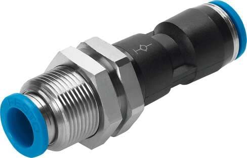 Festo 130638 push-in bulkhead connector QSSK-6 Size: Standard, Nominal size: 3 mm, Approved tubing type: (* PAN-, * PAN-MF-, * PAN-R-, * PAN-V0-, * PEN-, * PFAN-, * PLN-, * PTFEN-, * PUN-, * PUN-CM-, * PUN-DUO-, * PUN-H-, * PUN-H-DUO-, * PUN-S-, * PUN-S-DUO-, * PUN-V0 Festo 130638 push-in bulkhead connector QSSK-6 Size: Standard, Nominal size: 3 mm, Approved tubing type: (* PAN-, * PAN-MF-, * PAN-R-, * PAN-V0-, * PEN-, * PFAN-, * PLN-, * PTFEN-, * PUN-, * PUN-CM-, * PUN-DUO-, * PUN-H-, * PUN-H-DUO-, * PUN-S-, * PUN-S-DUO-, * PUN-V0
